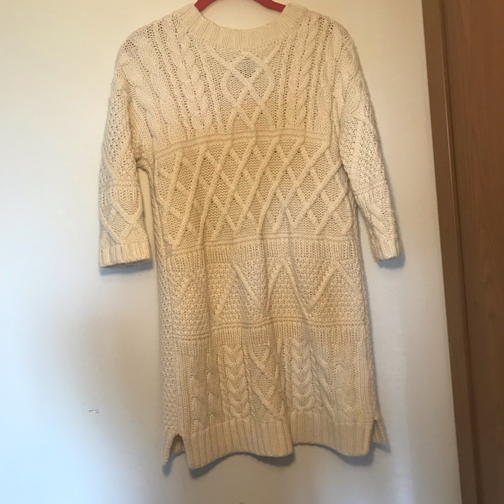 White Sweater Dress